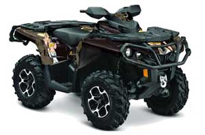 Can Am Outlander 500 / 650 / 800 / 800R / 1000 XT-P ATV Graphic Kit