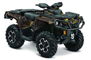 Can Am Outlander XMR / MAX / XT ATV Graphic Kit - 2006-2011 Meltdown Yellow