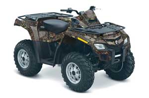 Can Am Outlander EFI 500 / 650 ATV Graphic Kit