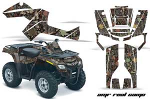 Can Am Outlander EFI 500 / 650 ATV Custom Graphic Kit - 2012-2015