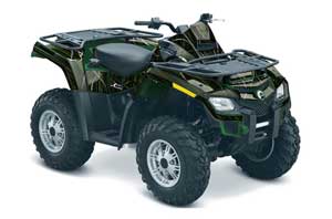 Can Am Outlander EFI 500 / 650 ATV Graphic Kit
