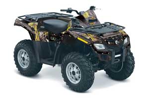 Can Am Outlander EFI 500 / 650 ATV Graphic Kit - 2012-2015 Killers