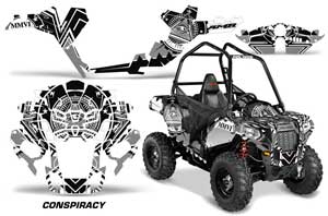 Polaris Sportsman ACE 325 / 570 ATV Graphic Kit - 2014-2016 Conspiracy Black