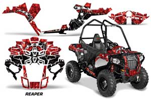 Polaris Sportsman ACE 325 / 570 ATV Graphic Kit - 2014-2016 Reaper Red