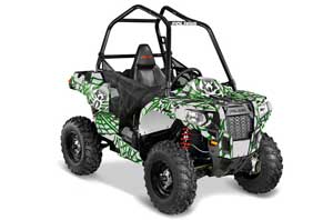 Polaris Sportsman ACE 325 / 570 ATV Graphic Kit - 2014-2016 Widow Maker Green