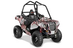Polaris Sportsman ACE 325 / 570 ATV Graphic Kit - 2014-2016 Widow Maker Red