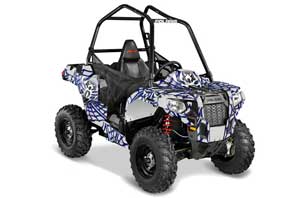 Polaris Sportsman ACE 325 / 570 ATV Graphic Kit - 2014-2016 Widow Maker Blue