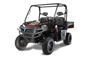 Polaris Ranger XP 500 / 700 4x4 EFI Graphic Kit - 2009 Bone Collector Black