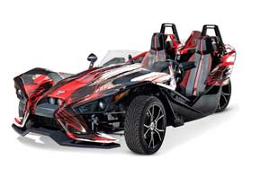 Polaris Slingshot SL Graphic Kit - All Years Up To 2020 Carbon X Red