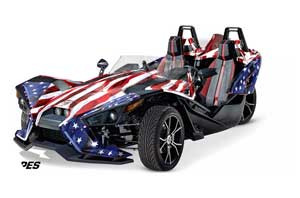 Polaris Slingshot SL Graphic Kit - All Years Up To 2020 Stars N Stripes
