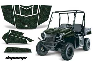 Polaris Ranger EV Electric Graphic Kit - 2009-2015 Digi Camo Green