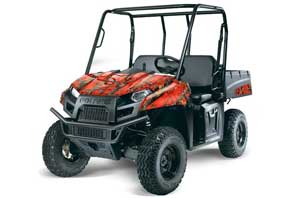 Polaris Ranger EV Electric Graphic Kit - 2009-2015 Fire Camo Camo