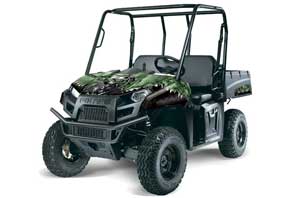 Polaris Ranger EV Electric Graphic Kit - 2009-2015 Reaper Green