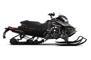 Ski Doo Rev XS Sled Graphic Kit - 2013-2014 Reaper Black
