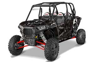 Polaris RZR 1000 XP 4 Door Graphic Kit - 2013-2016 Reaper Black