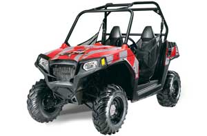 Polaris RZR 570 Graphic Kit - All Years T Bomber Red
