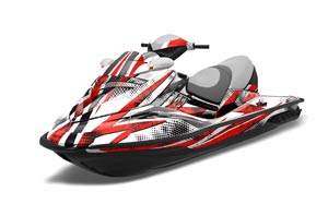 Sea Doo RXT Sitdown Jet Ski Graphic Kit