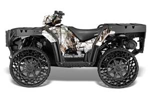 Polaris Sportsman WV850 ATV Graphic Kit - 2012-2015 Tundra Camo