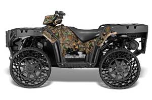 Polaris Sportsman WV850 ATV Graphic Kit - 2012-2015 Woodland Camo