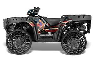 Polaris Sportsman WV850 ATV Graphic Kit - 2012-2015 WW2
