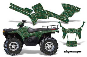 Polaris Sportsman 800 / 500 ATV Graphic Kit - 2005-2010 Digicamo Green