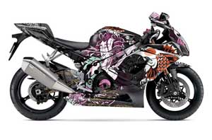 Suzuki GSXR 1000 Graphic Kit - 2005-2006 Tsunami