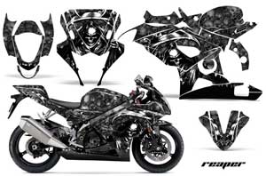 Suzuki GSXR 1000 Graphic Kit - 2005-2006 Reaper Black