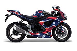 Suzuki GSXR 600 / 750 Graphic Kit - 2008-2010 Rebel