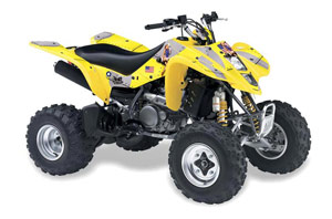 Suzuki LTZ 400 ATV Graphic Kit - 2003-2008 T Bomber Yellow