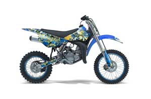 Suzuki RM 85 Dirt Bike Graphic Kit - 2002-2015 Live After Death