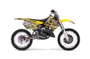 Suzuki RM 125 Dirt Bike Graphic Kit - 1999-2000 Killers
