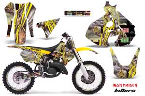 Suzuki RM 125 Dirt Bike Graphic Kit - 1999-2000 Killers