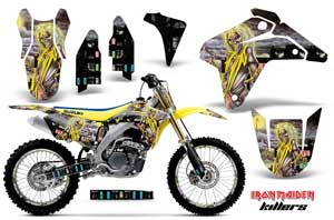 Suzuki RMZ 450 Dirt Bike Graphic Kit - 2005-2006 Killers