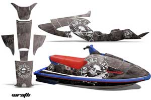 Yamaha Wave Raider Jet Ski Graphic Kit - 1994-1996 Wrath