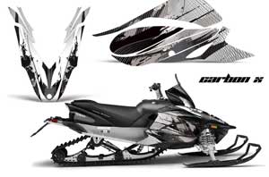 Yamaha Apex Sled Graphic Kit - 2011-2018 Carbon X Black