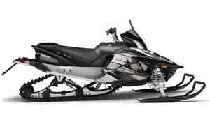 Yamaha Apex Sled Graphic Kit - 2011-2018 Carbon X Black