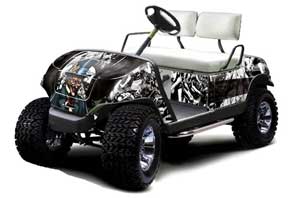 Yamaha G-Series Golf Cart Graphic Kit