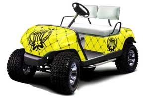 Yamaha G-Series Golf Cart Graphic Kit