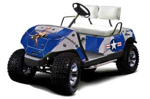 Yamaha G-Series Golf Cart Graphic Kit