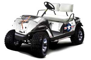 Yamaha G-Series Golf Cart Graphic Kit