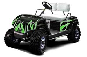 Yamaha G-Series Golf Cart Graphic Kit
