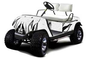 Yamaha G-Series Golf Cart Graphic Kit