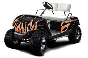 Yamaha G-Series Golf Cart Graphic Kit