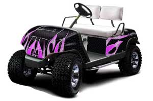 Yamaha G-Series Golf Cart Graphic Kit