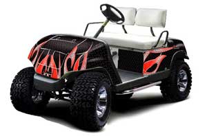 Yamaha G-Series Golf Cart Graphic Kit