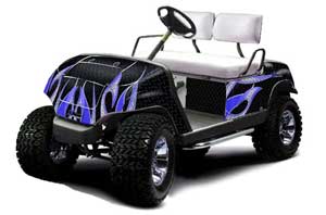 Yamaha G-Series Golf Cart Graphic Kit
