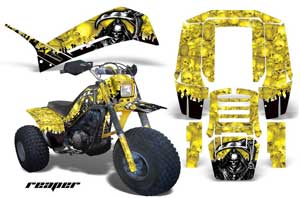 Yamaha Shaft DX 225 - 3 Wheeler ATV Custom Graphic Kit - 1983-1985
