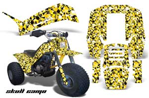 Yamaha Shaft DX 225 - 3 Wheeler ATV Custom Graphic Kit - 1983-1985
