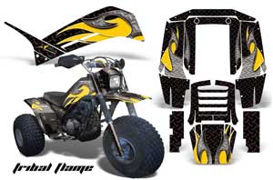 Yamaha Shaft DX 225 - 3 Wheeler ATV Custom Graphic Kit - 1983-1985