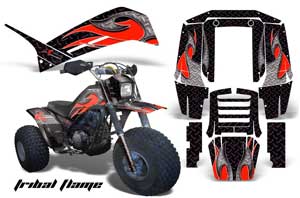Yamaha Shaft DX 225 - 3 Wheeler ATV Custom Graphic Kit - 1983-1985